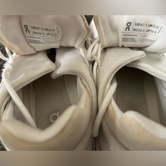 Woman’s On Running On Cloud Cloudnova 2 Sneakers White. Size 7.5 - Picture 11 of 14